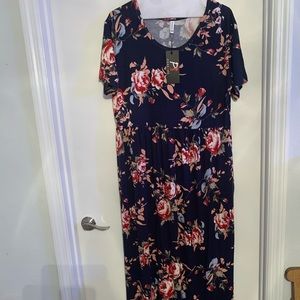 Maxi floral dress